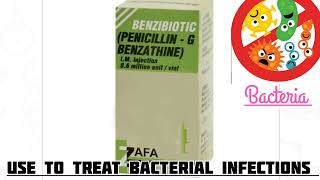 Benzibiotic IM injection  Penicillin G benzathine overviewdosage antibioticsbacterialinfections [upl. by Adner494]