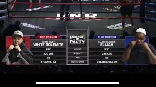 KNOCKOUT PARTY  Philly x ATL  ELIJAH Walkem Down x White Dolemite  TKO [upl. by Ssidnak]