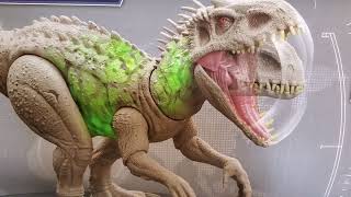 Jurassic World Dino Trackers Camouflage ’N Battle Indominus Rex Review [upl. by Connelley]