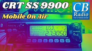 CRT SS 9900 Mobile Contact Great Audio on SSB [upl. by Arerrac]