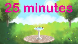 25 minute Summer Timer with Calm Alarm [upl. by Yelnik]