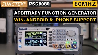 Juntek PSG9080 Function Generator ⭐ Complete Review [upl. by Neyuh589]