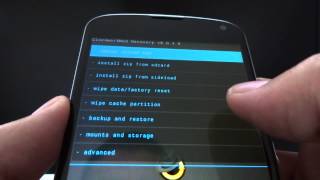 How to install official CyanogenMod Any Version on Nexus 4 [upl. by Kehsihba]