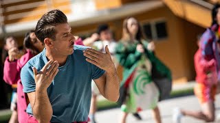 Francesco Gabbani  Il Sudore Ci Appiccica Official Music Video [upl. by Elades397]