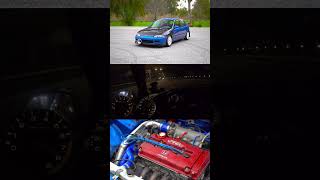 Honda Civic EG B18a2  EPİC VTEC 8800 RPM  100200 KM Acceleration [upl. by Ulric]