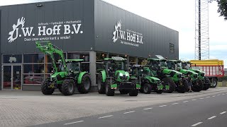 DeutzFahr Roadshow Tour du Benelux bij JW Hoff in Westerhaar 2022 [upl. by Dielu]