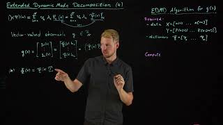 Extended Dynamic Mode Decomposition 4  Koopman modes amp Summary DS4DS 808 [upl. by Guod]