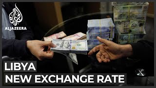 Libya approves new exchange rate in a bid to save economy [upl. by Cram]