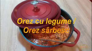 Orez cu legume  orez sarbesc [upl. by Petigny468]