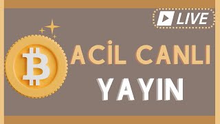 BTC ACİL YAYIN  FED FAİZ KARARININ BITCOIN VE ALTCOINLERE ETKİSİ TEKNİK ANALİZ ETH BTC kripto [upl. by Persian]