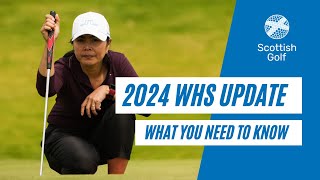 2024 WHS Updates What You Need To Know 🏌️ [upl. by Horwath]