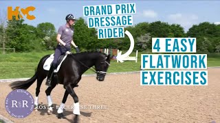 Flatwork Session Ideas  Following Matt Frosts Dressage Masterclass on Horse amp Country [upl. by Cerell568]