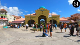 Port Zante  Basseterre  St Kitts and Nevis  Caribbean  4K [upl. by Prissie149]