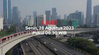 Saksikan Peresmian LRT Jabodebek Senin 28 Agustus 2023 0830 WIB [upl. by Nellak]