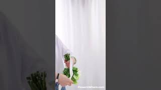 How To Wrap A Bridal Bouquet In The Right Way [upl. by Euqcaj]