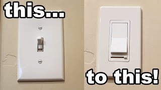 How to install an LED dimmer wall switch Single Pole [upl. by Maggio]