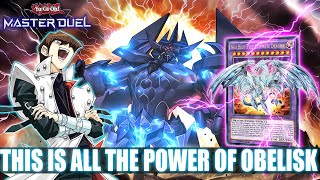 TESTING MY NEW OBELISK BLUE EYES DECK YuGiOh Master Duel [upl. by Horatio]