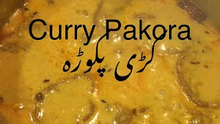 Easiest curry recipe  Karri Pakora  روایتی کڑی پکوڑا [upl. by Bogart]