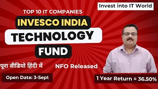 Invesco India Technology Fund NFO  Invesco Mutual Funds NFO  Invesco Technology Fund invesco [upl. by Adnic]