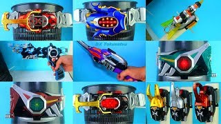 Kamen Rider KABUTO ALL RIDERS ALL ZECTER Henshin Belt Collection 仮面ライダーカブト すべてのライダー ゼクター変身ベルトコレクション [upl. by Vilma731]