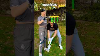 Reflex Challenge vs Courtois 🙈🧤 [upl. by Meilen]