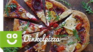 Dinkelpizza mit Rote Beete und Ziegenkäse  aode [upl. by Newton]