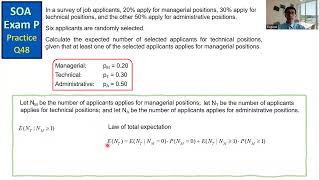 SOA Exam P Practice Q48 [upl. by Niloc]