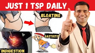 Just 1 Tsp Daily To Get Rid Of Bloating Indigestion And water Retention  Dr Vivek Joshi [upl. by Darin]