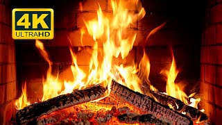 🔥 Cozy Fireplace 4K 12 HOURS Fireplace with Crackling Fire Sounds Crackling Fireplace 4K [upl. by Eseuqram]