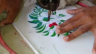 embroidery work rizwanalitv embroiderydesigns machineembroidery [upl. by Mis]