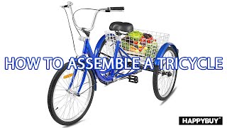 How To Assemble Your Tricycle [upl. by Deerc]