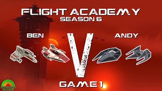 Flight Academy Season 6  Game 1  Rebels V Empire [upl. by Torin370]