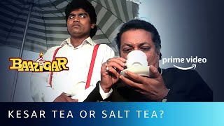 Johnny Lever  The Comedy King  Baazigar  Amazon Prime Video [upl. by Michaella]