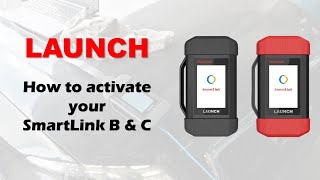 How to activate your LAUNCH SmartLink C connector [upl. by Anirat]