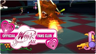 Winx Club PC Game  19 Winx Club battle against a horrible monster [upl. by Enelehcim]