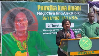 Wamwaga Machozi Wakieleza Walivyomfahamu Katibu wa CCM Kilolo aliyeuawa Kikatili Iringa [upl. by Blondell]