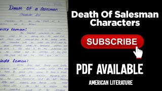 Death of Salesman Introduction and Characters [upl. by Ayita374]