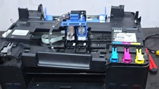 Canon G3020 G Series printer WiFi Mobile phone printer Speed Test Maintenance Box Cartridge problem [upl. by Dionisio]