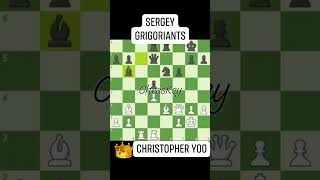 Christopher Yoo beats Sergey Grigoriants chesskey [upl. by Imhsar]