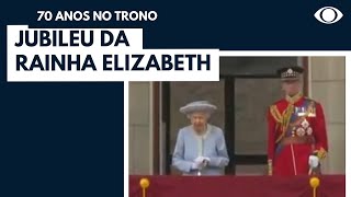 Rainha Elizabeth II celebra Jubileu de Platina [upl. by Shandra]