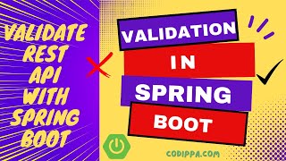 Spring boot validation with annotations amp exception handling  Validate JSON request in spring boot [upl. by Kirred]