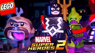 LEGO Marvel Super Heroes 2 PT BR Ep16 TIME INUMANOS DUBLADO EM PORTUGUÊS [upl. by Elak]