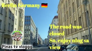 The road to brandenburg gate was closed  tv news station [upl. by Eniahpets]