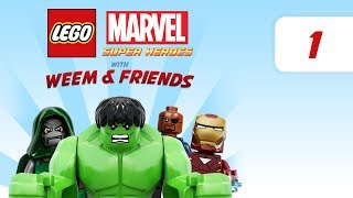 Lego Marvel Superheroes Coop Gameplay Lets Play Part 1 [upl. by Leahcym]