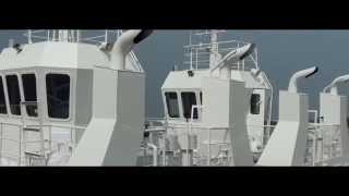 Vuot Song Shipyard  Tour and visit of 16m Tugboats [upl. by Eniad]