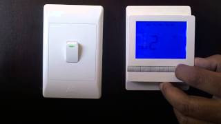 Underfloor Heating HA308 Programmable Thermostat [upl. by Assehc]