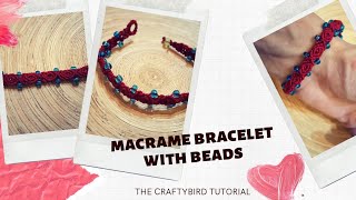 Macrame bracelet pattern 4 [upl. by Vastha339]