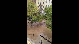 France Ardèche  images incroyables des inondations Annonay [upl. by Desai635]