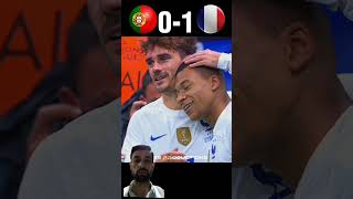 Portugal vs France Cristiano Ronaldo vs Mbappe youtube shorts portugal france mbappe cr7hd [upl. by Keraj862]