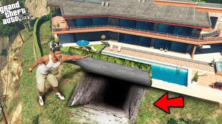 I Found An Underground Bunker Under Franklin House in GTA 5 [upl. by Assirroc]